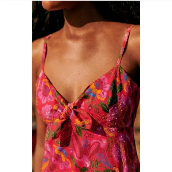 M/L Farm Rio X Sezane Maxidress Size 10 - Picture 4 of 6